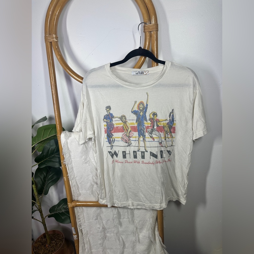 Wildfox Letluv White Graphic T sz S